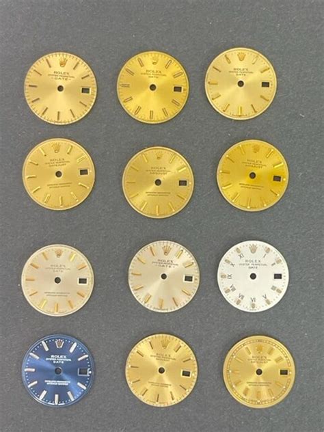 rolex company dial|authentic rolex dials and bezels.